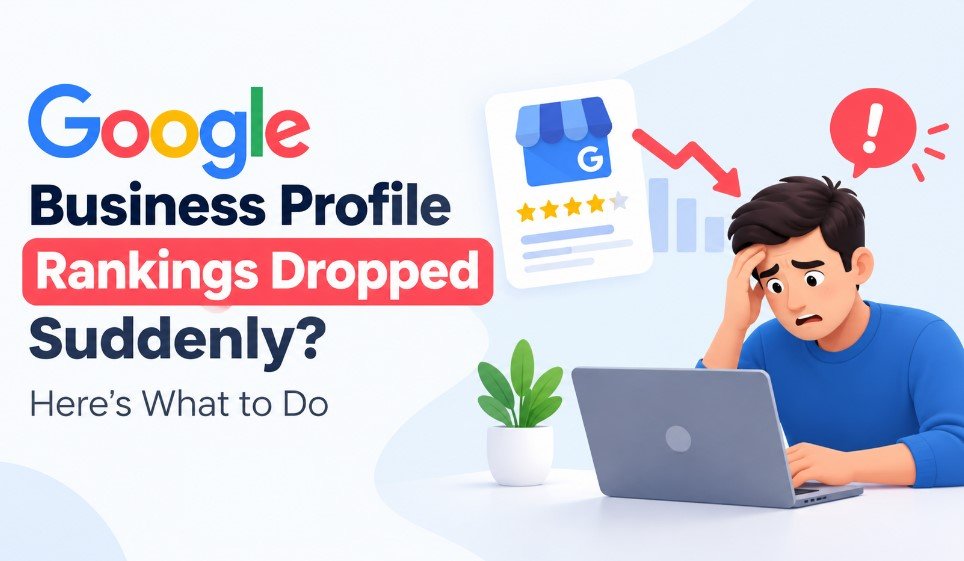 Google Business Profile Rankings Dropped Suddenly? Here’s What to Do